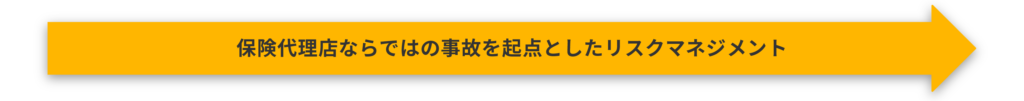 保険代理店ならではの事故を起点としたリスクマネジメントが強みです。